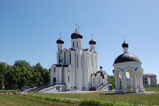 Баранавічы. Храм дабравернага князя Аляксандра Неўскага