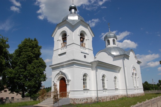 Люшнева. Храм Успення Божай Маці