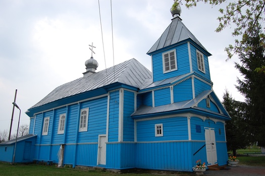Новая Папіна. Храм Праабражэння Гасподняга