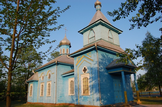 Лядзец. Храм вялікамучаніка Георгія Перамоганосца