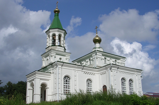 Полацк . Храм Пакрова Божай Маці