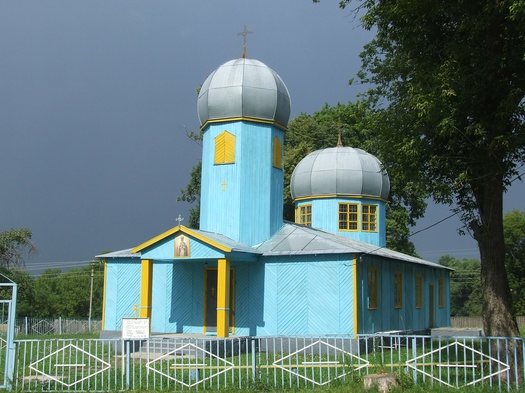 Неглюбка . Храм свяціцеля Мікалая Цудатворца