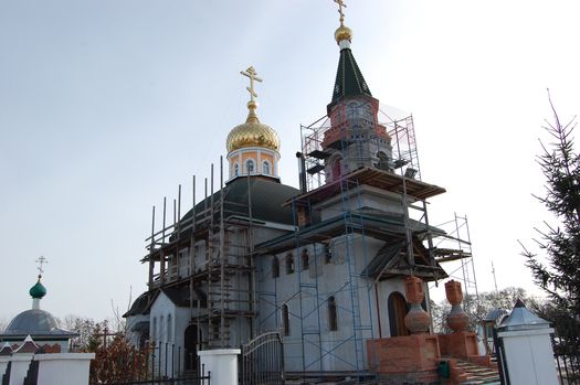 Гомель . Храм прападобнага Сергія Раданежскага