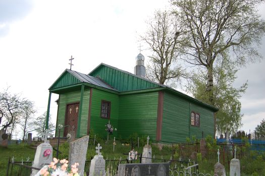 Заполле. Храм вялікамучаніка Георгія Перамоганосца