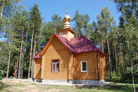 Асіповічы . Храм абраза Божай Маці "Усіх Гаротных Радасць"