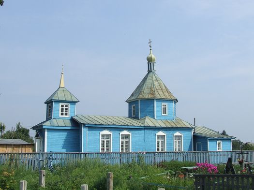 Хоцімск . Храм Пакрова Божай Маці