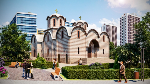 Мінск. Храм прападобнага Савы Асвячонага